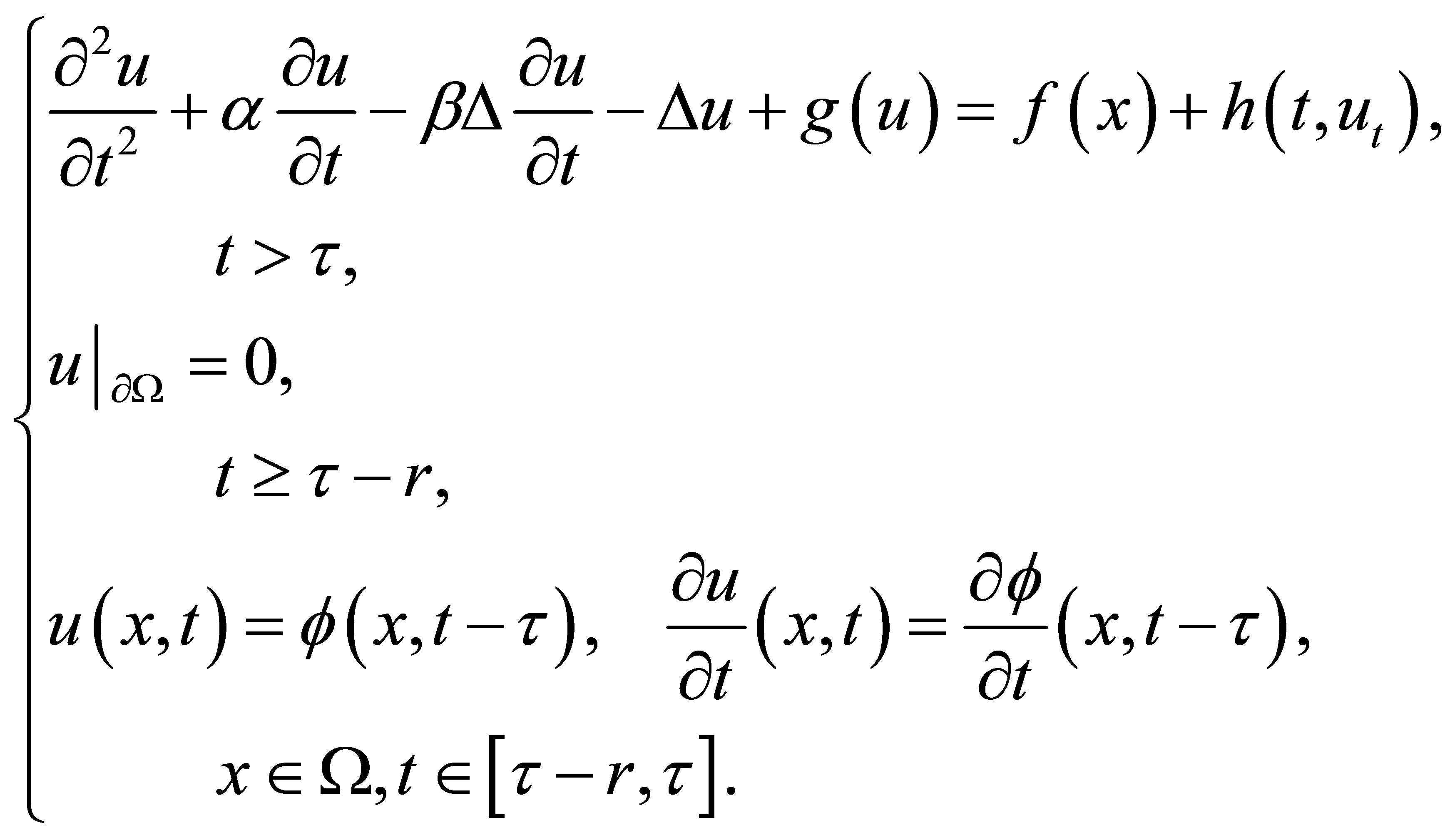 The Global and Pullback Attractors for a Strongly Damped Wave Equation