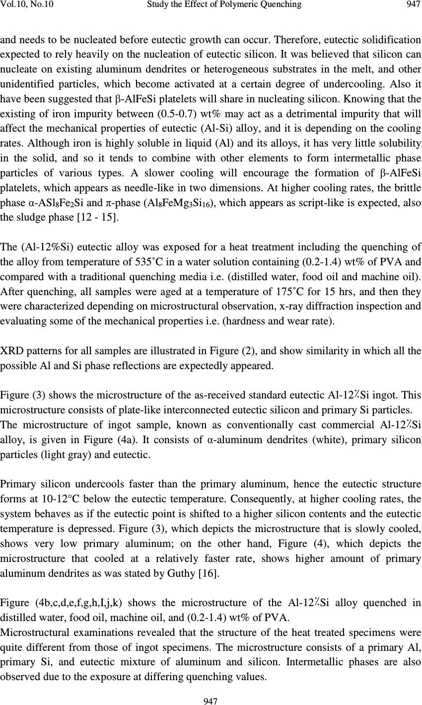Health Needs Assessment Essay Study The Effect Of Polymeric Quenching On Wear Resistance Of Eutectic Modified Aluminium Silicon Alloy In An Essay What Is A Thesis Statement also English Essay Writing Help Study The Effect Of Polymeric Quenching On Wear Resistance Of Sample High School Admission Essays