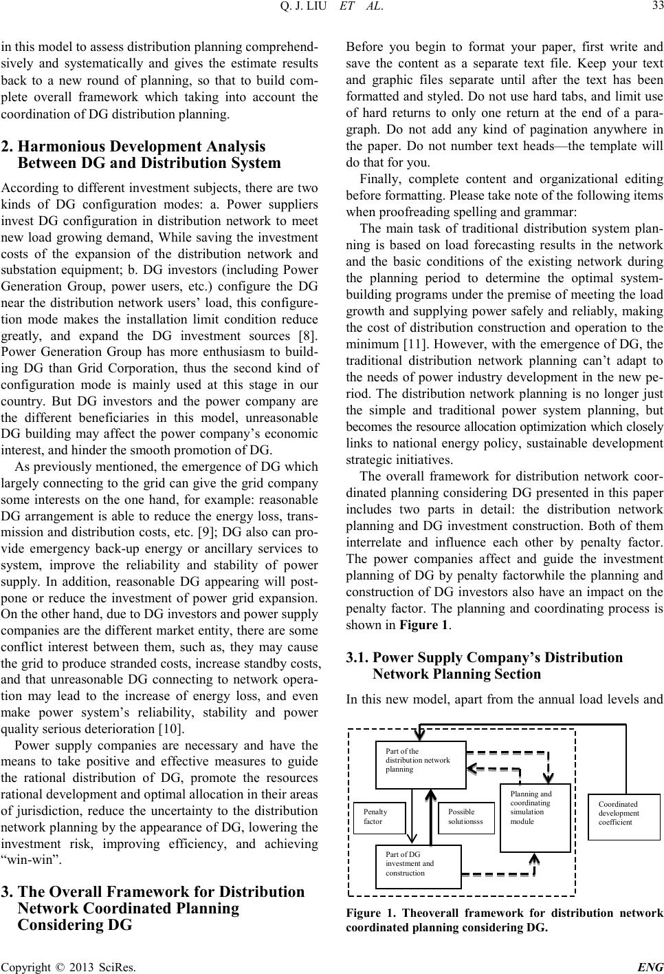 Distributed generation thesis