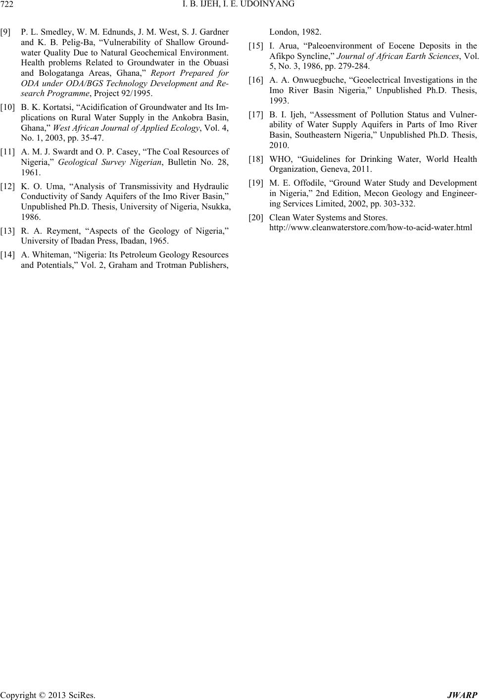 research papers on assessment of groundwater quality research papers on assessment of groundwater quality