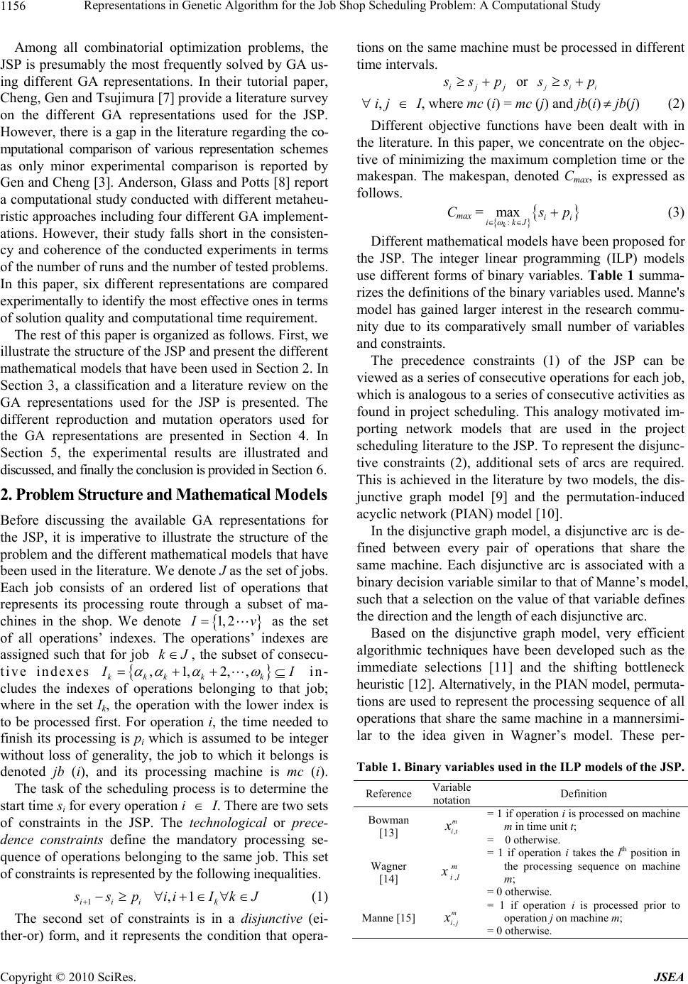 Job shop scheduling phd thesis