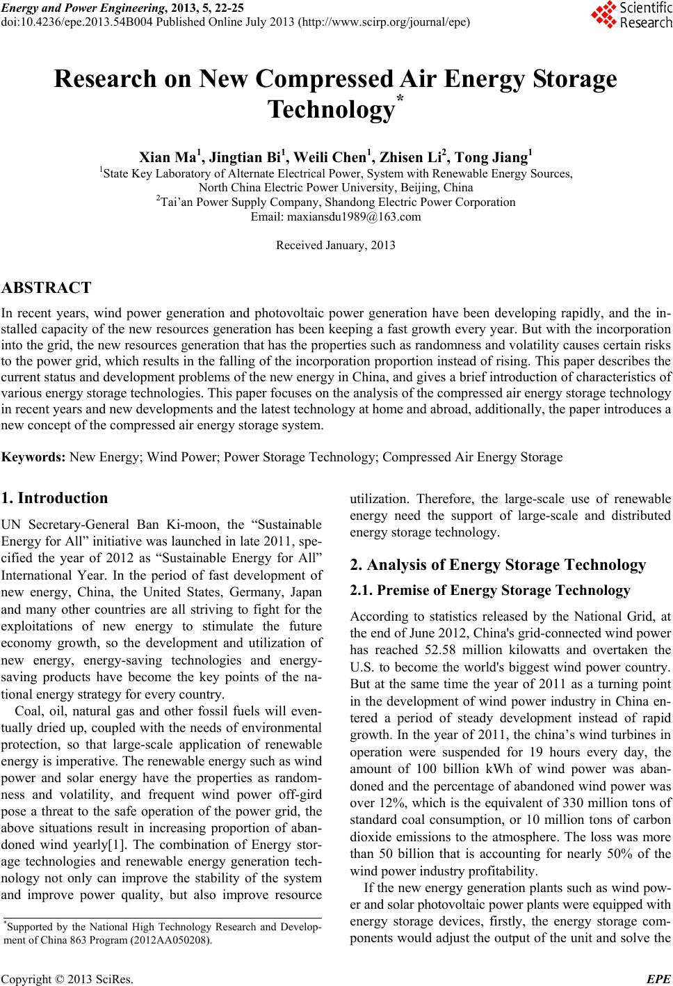 Compressed air car research paper