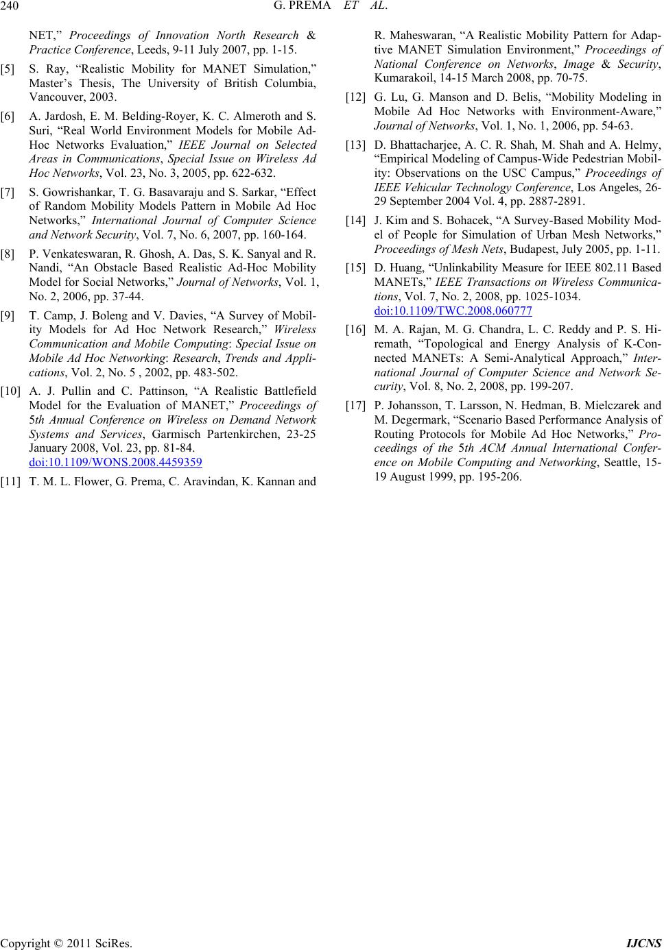 Master thesis implementation and simulation of routing protocols