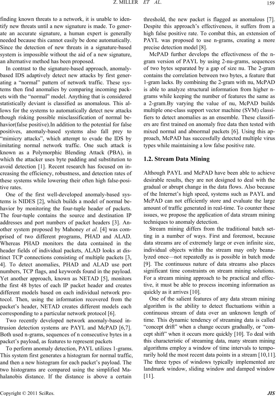 network intrusion detection research paper network intrusion detection research paper
