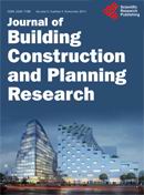 Journal of Building Construction and Planning Research