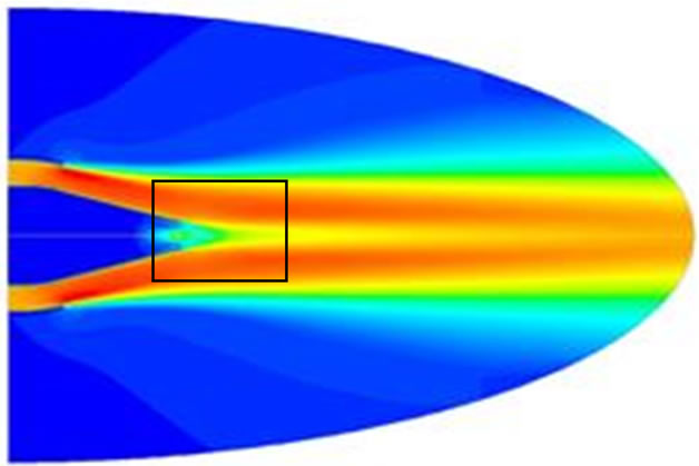 Computational Analysis of Flow Field on the Propulsion Nozzle of a ...