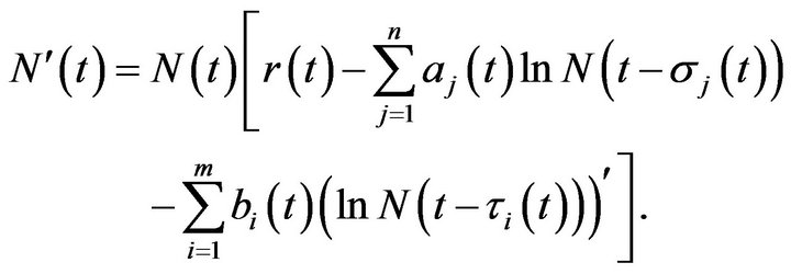 Existence and Uniqueness of Positive (Almost) Periodic Solutions for a ...