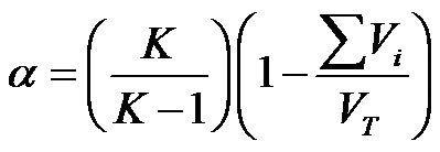 cronbach alpha formula example