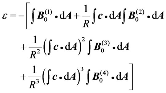 Path Integral Approach to Faraday's Law of Induction