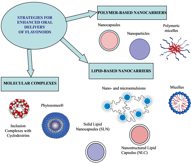 Flavonoids Loaded in Nanocarriers An Opportunity to Increase Oral