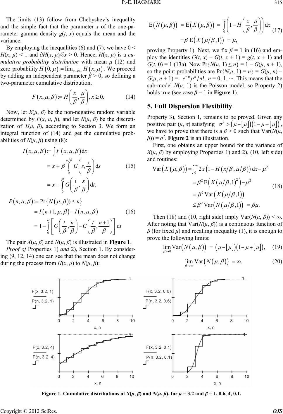 An Exceptional Generalization of the Poisson Distribution