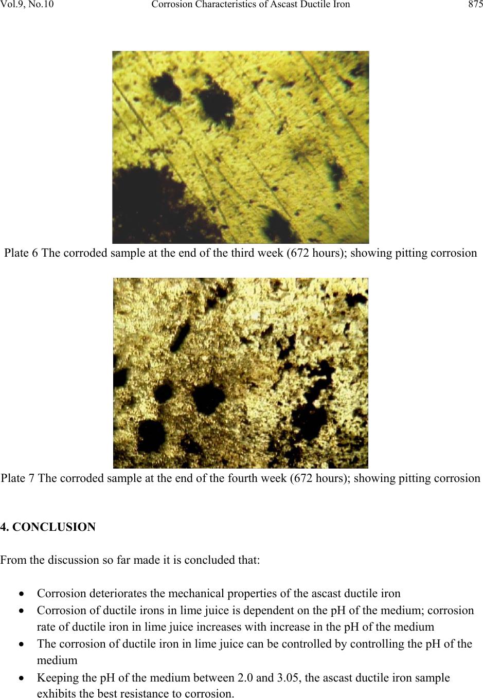 Corrosion Characteristics of Ascast Ductile Iron in Lime Juice