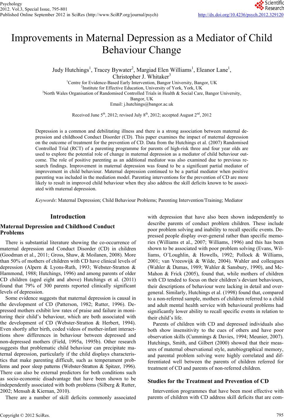 Maternal depression essay 04 image