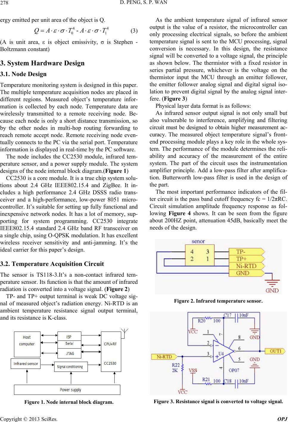 Industrial Temperature Monitoring System Design Based on ZigBee and ...