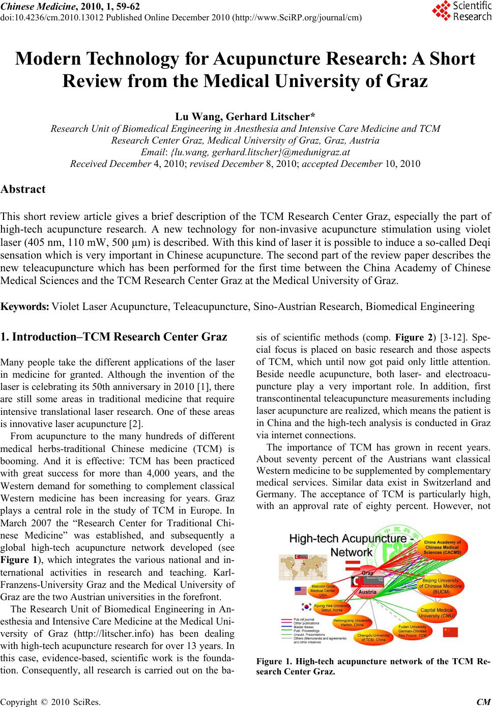 Latest acupuncture research image