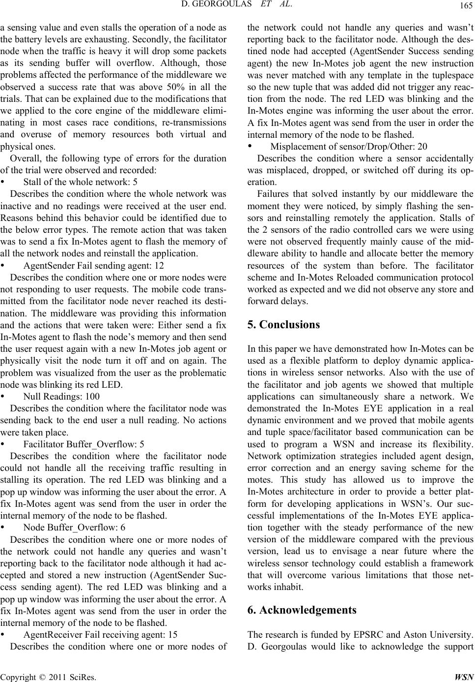 InMotes EYE A Real Time Application for Automobiles in Wireless