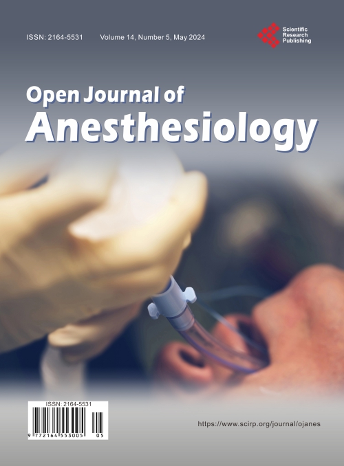 Open Journal of Anesthesiology