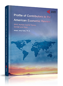 Profile of Contributors to the American Economic Review, 2010: Human Capital Theory, Gender and Race