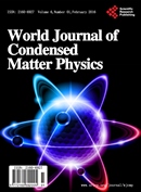 World Journal of Condensed Matter Physics